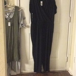 Lane Bryant Black Jumpsuit